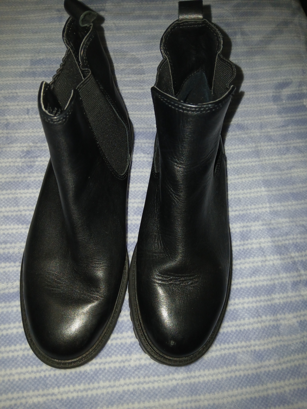 Banana Republic Black Over-the-Knee Chelsea Boots